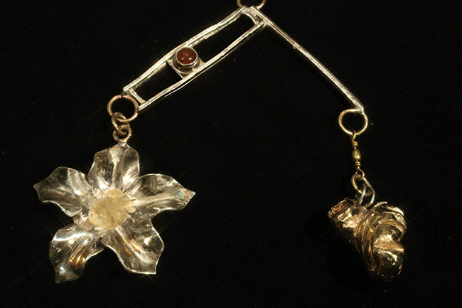 Mobile Flower Pendant